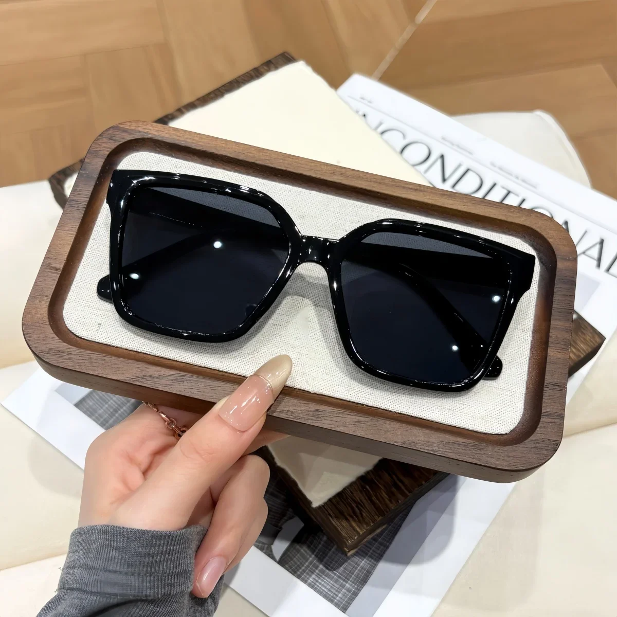 3-teiliges Set Europäischer und Amerikanischer Retro-Stil Unisex Mode-Sonnenbrillen Trendige Vielseitige Sommer-Sonnenschutzbrillen – Detail 3