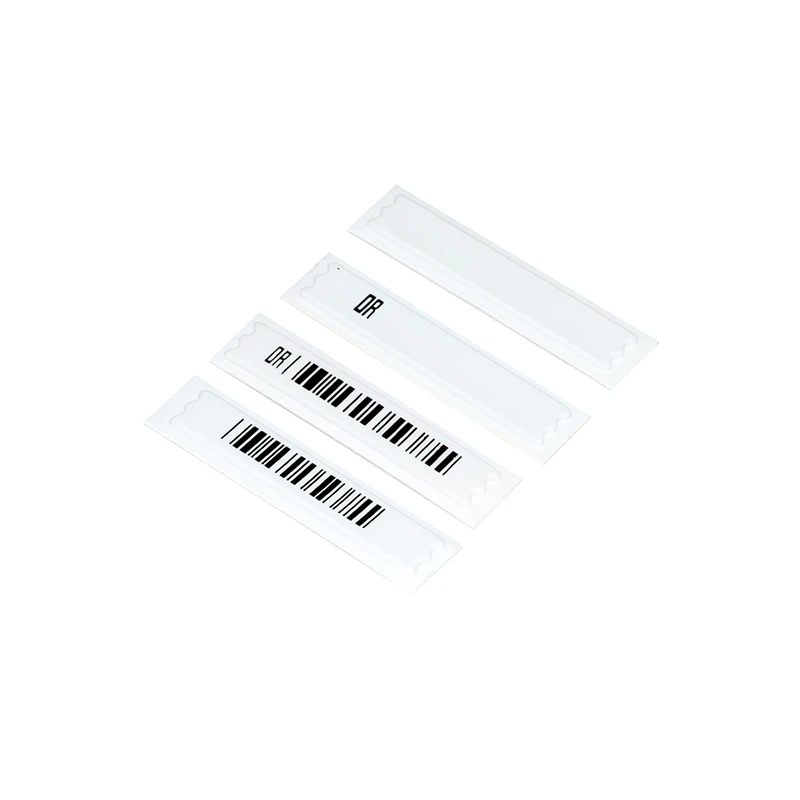 Anti-Theft Acoustic Magnetic Strip Soft Label, Supermarket Store Products, Bar Code Tag, Security DR Sticker, 1000Pcs Lot, 58KHz