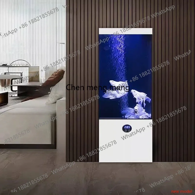N138New Style Dry Wet Separation quarium Ecology Floor Fish Tanks Terrarium quarium Simplicity ccent Home Furniture cquario