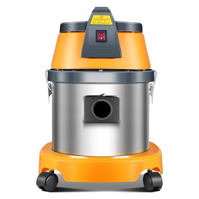 #Powerful 15L Barrel Vacuum Cleaner Electric Small Wet and Dry Household with Bag for Hotel Installation