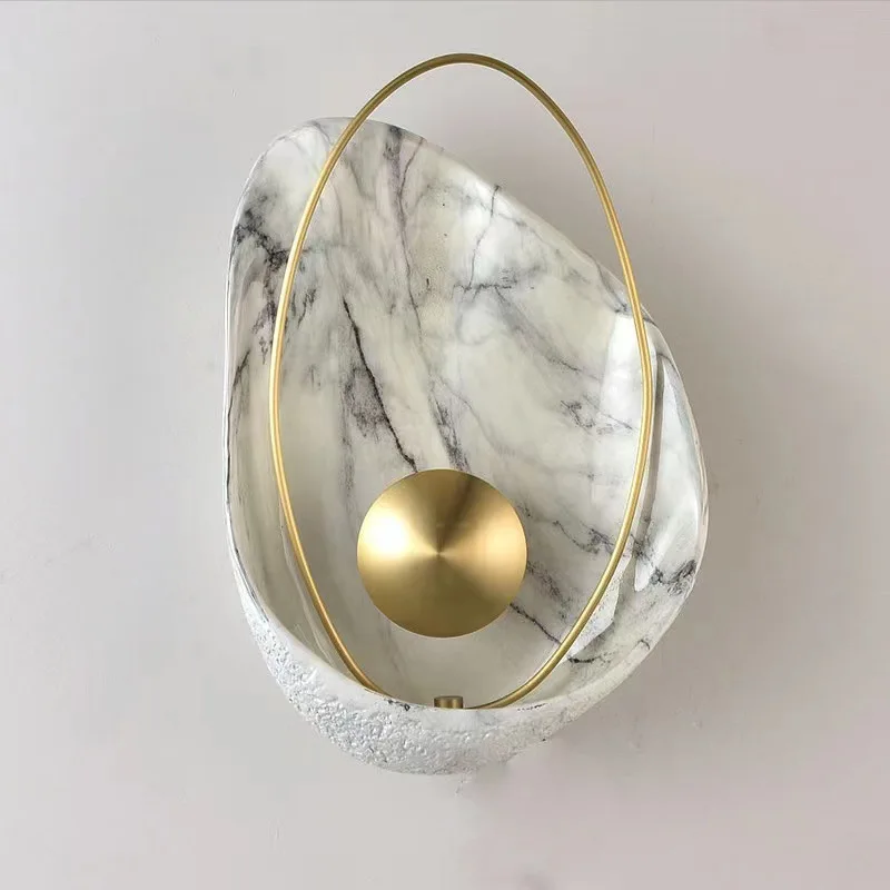 Nordic Designer Wall Lamp Living Room TV Background Wall Hotel Corridor Light Home Decor Postmodern Luxury Bedside LED Lighting