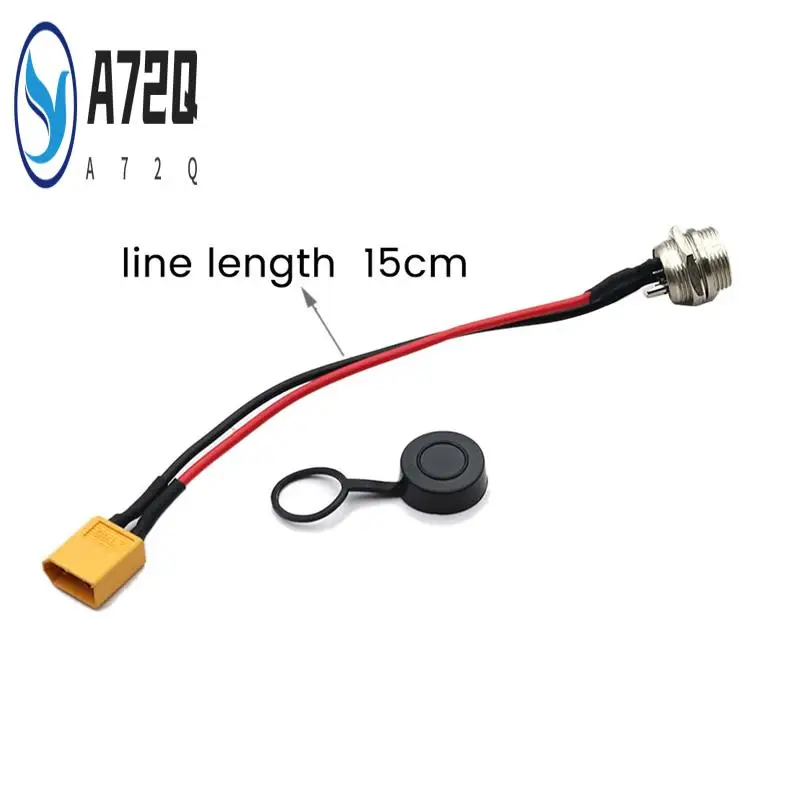 

A72Q-QS-S4 36V-60V Thumb Throttle LCD Display Meter Kit+XT-60 Cable For Zero 8 9 10 8X 10X Electric Scooter 6PIN Display