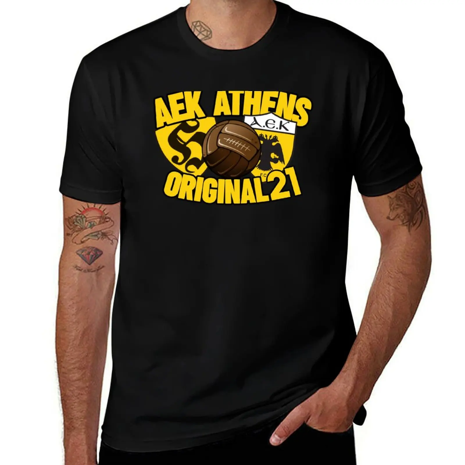 AEK ATHENS-Camiseta con estampado de animales para niños, ropa informal con estilo, ORIGINAL, 21