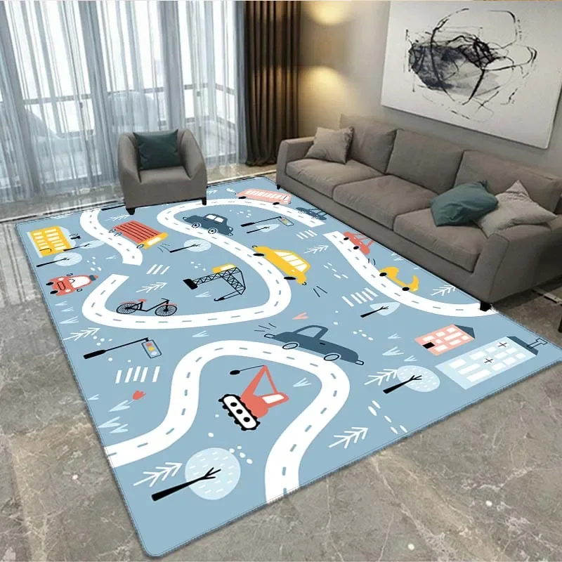 3D Gamer Rug Decoration Large Play Area Rug Game Living Room Mat Teen Bedroom Controller Player Boy Gift Anime Rug Tapis Chambre