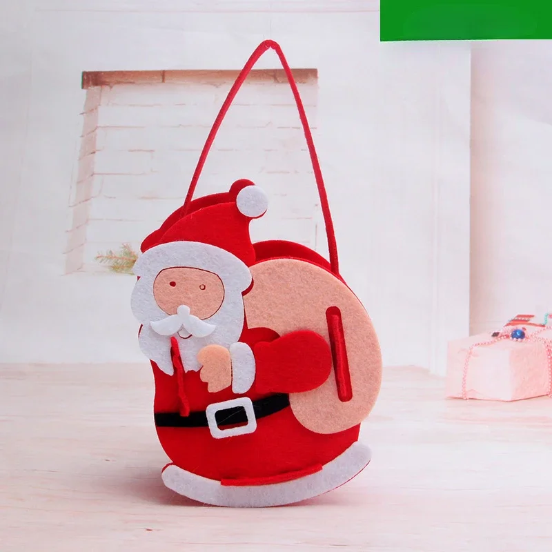 Christmas Apple Bag Christmas Eve Creative Gift Bag 2024 New Style Cute Gift Packing Box for Children and Girlfriends