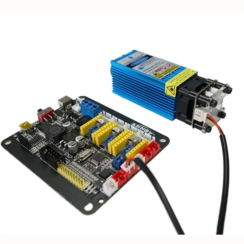 laser module 2.5W/3.5W.5.5W 450nm 33mm Adjust Focus Blue Laser Engraving And Cutting TTL/PWM Control Laser Tube Diode+Glasses