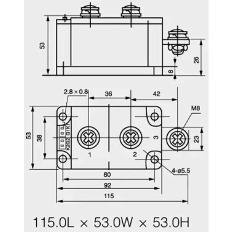 Adapted for High-power Solid State Relay 600A Enhanced Solid State Relay SSR-600DA-H