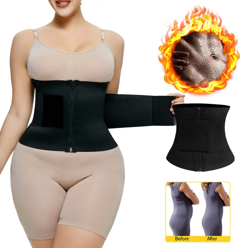 

Slim Hourglass Shapewear Modeling Strap Reduce Waist Trainer Body Shaper Corset Belly Abdomen Waist Cincher Gaine Amincissante