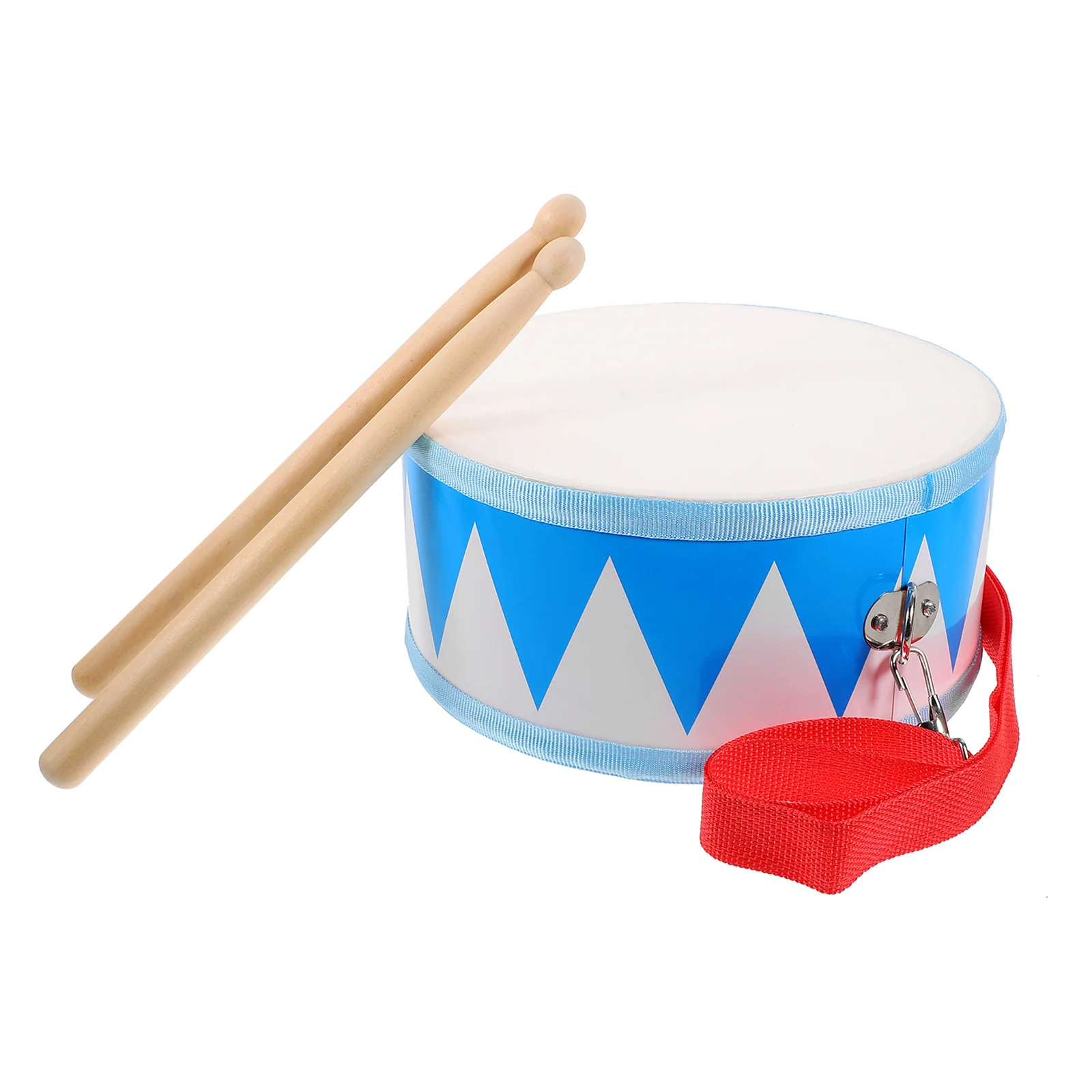 Tambor de madera para batir a mano, instrumentos para niños, Kit de ruleta, juguetes musicales para niños pequeños