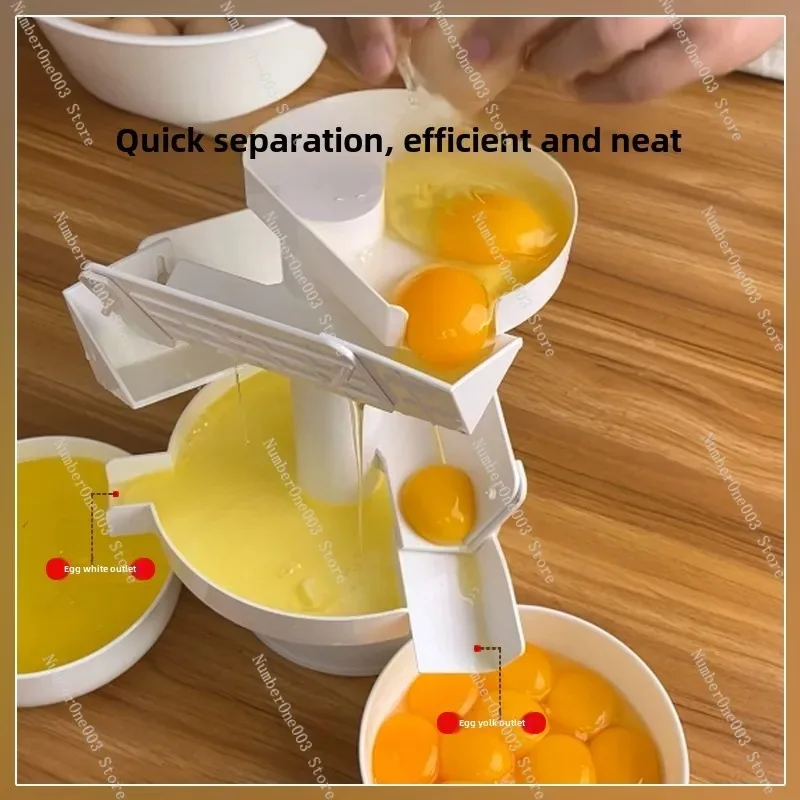 Commercial Large Egg White Separator Yolk and Egg White Separator Baking Tool Protein Liquid Separation Machine