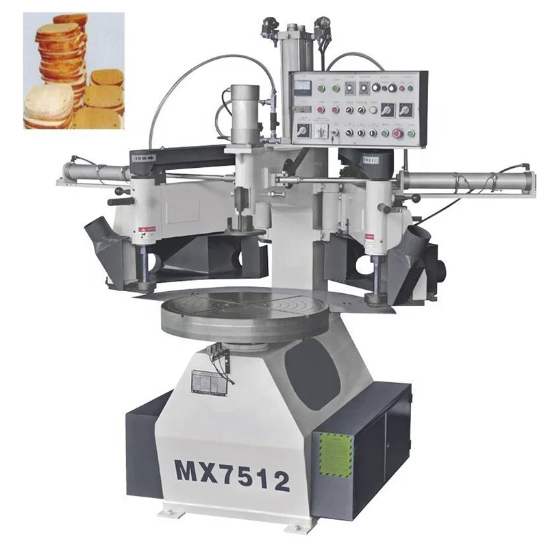 Woodworking Processing MX7512 Dual Spindle Wood Duplicator/auto Copy Shaper Mace for Round Oval Retangular Shapes