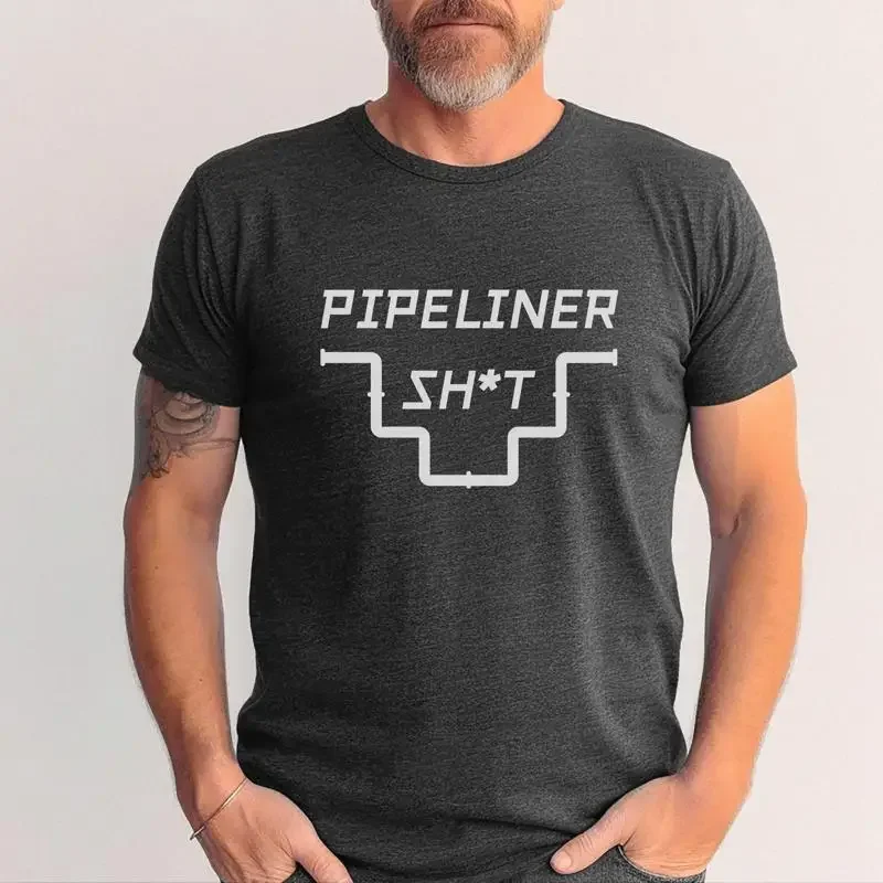 pipeline trade t shirt worker tee blue collar support gift pipeliner