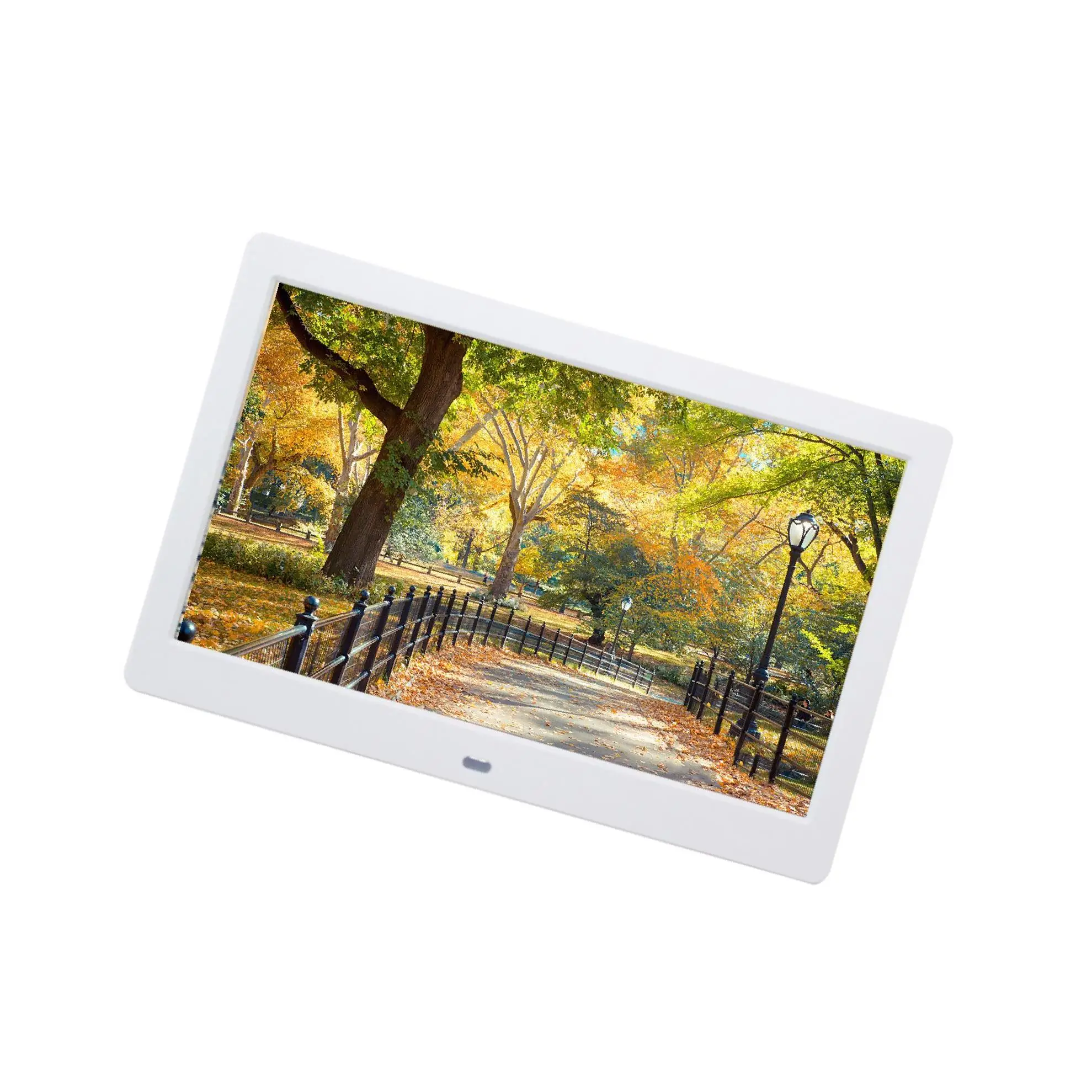 Funciones múltiples del enchufe estándar de la UE del marco de fotos digital electrónico de 10 pulgadas