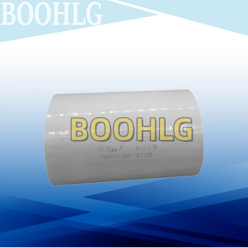1PCS Inductive Invisible Polypropylene Film Capacitor 15000V 0.2UF 200nf 15KV 63X95MM