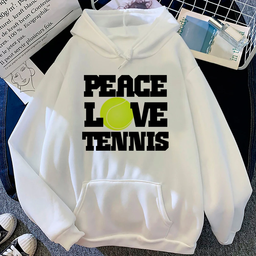 Tennis Hoodies Vrouwen 90S Grafisch Trainingspak Trui Vrouwen Streetwear Sweatshirts