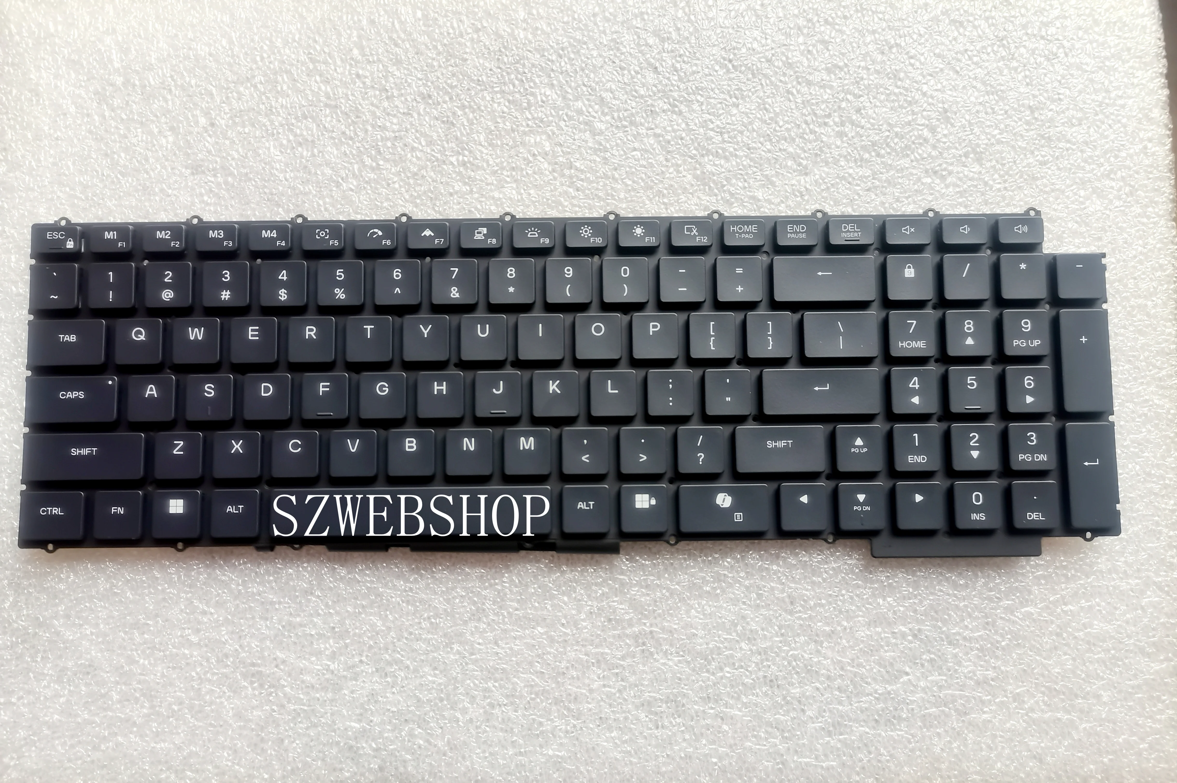 Novo teclado mecânico para laptop Dell Alienware 18 Area-51 AA18250 P52E US com retroiluminação RGB.