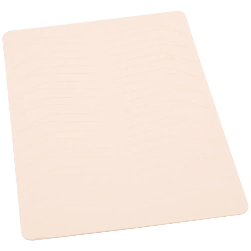 

Силиконовая тренировочная кожа для татуажа бровей, микроблейдинга и вышивки, толстая, реалистичная на ощупь, для начинающих тату-мастеров