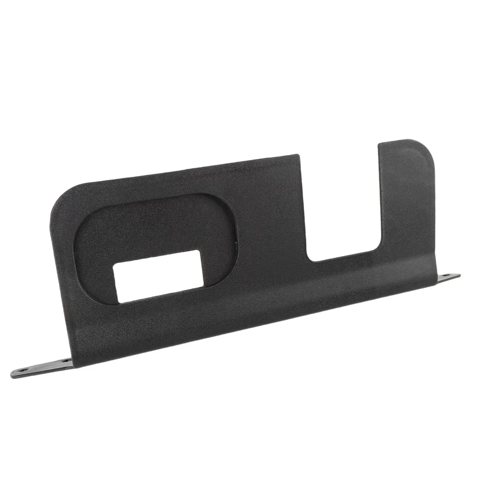 Black Rear Bumper Cover Plate Durable Protective Rear Bumper Protection Panel PP Hitch Surround Cover for Maverick 2022-2025