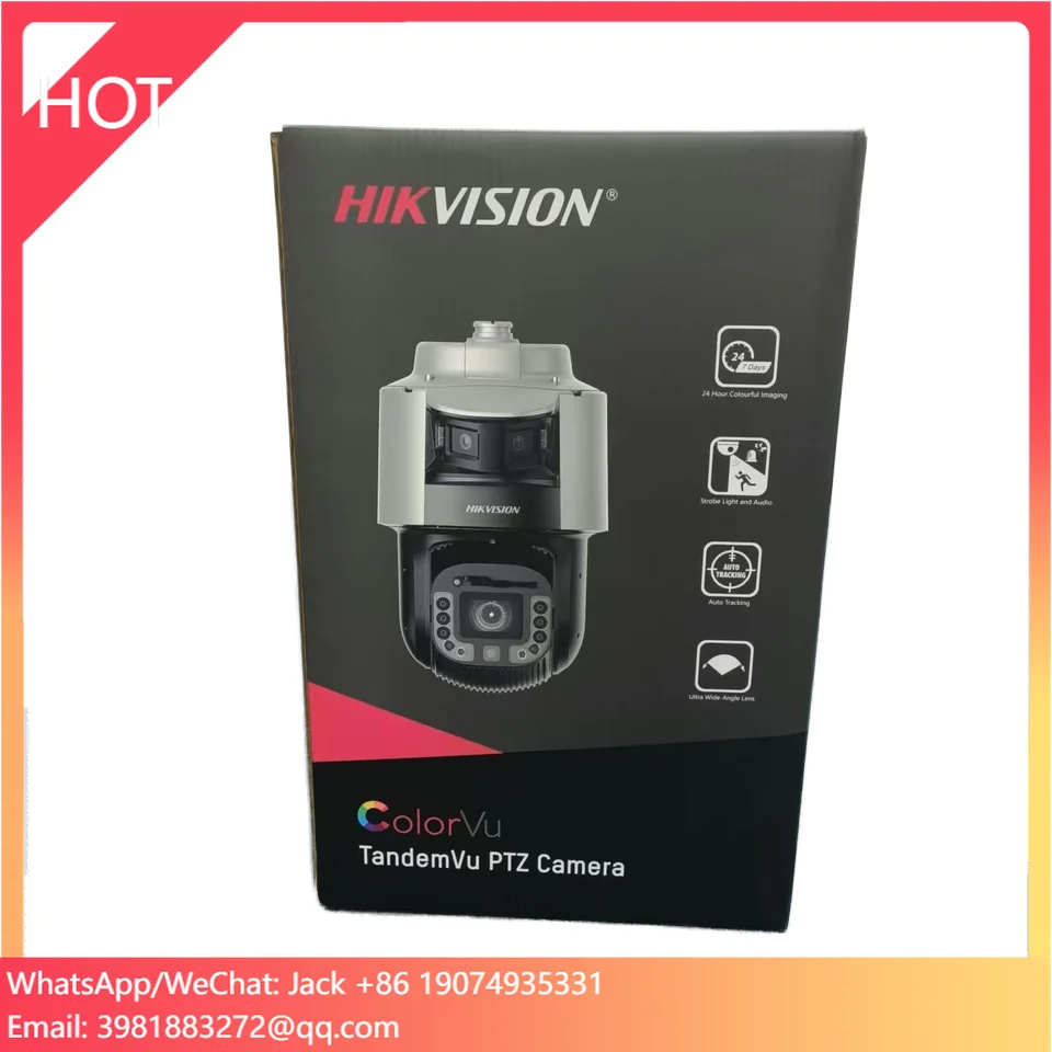 

HIK DS-2SF8C442MXG-ELW/26(F0) Supports Deep Learning Functions TandemVu 8C Panoramic 4 MP 42X DarkFighter Network Speed Dome