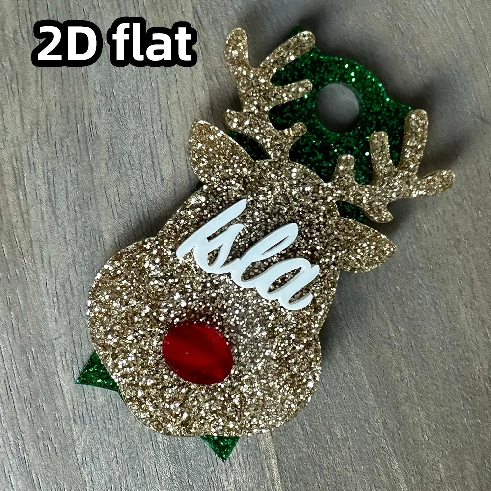 맞춤형 순록 컵 이름표 |   재미있는 크리스마스 컵 태그 |   휴일 텀블러 뚜껑 장식 |   20/40온스 텀블러용 맞춤형 선물