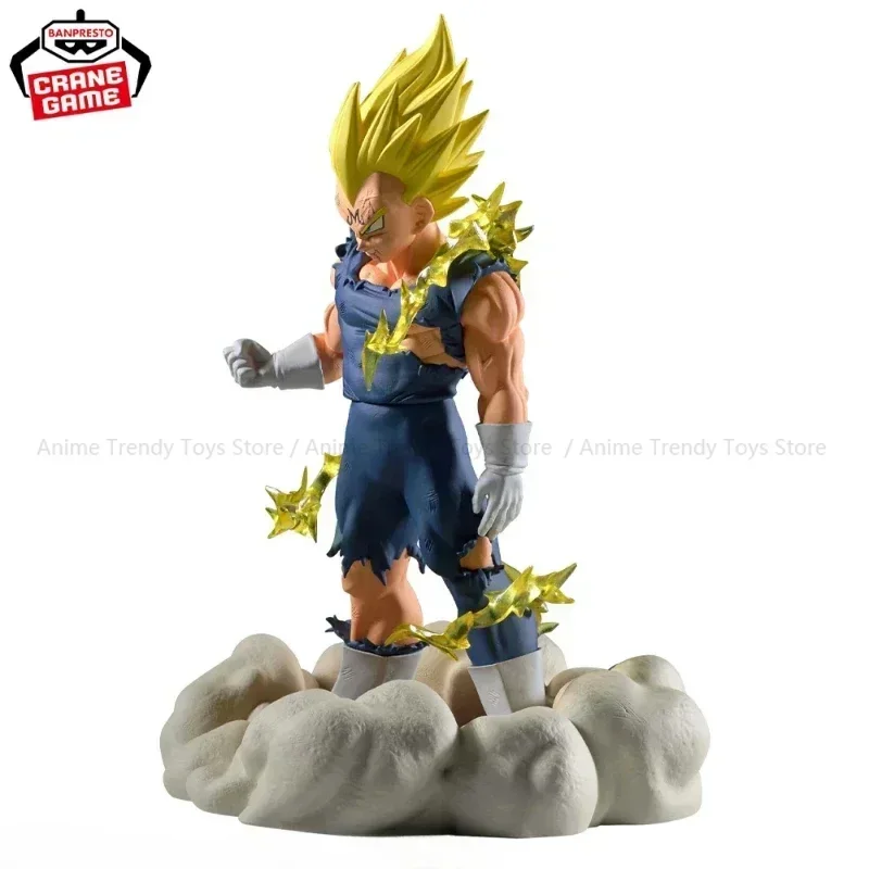 In Stock Original BANPRESTO History Box vol.12 Dragon Ball Z Majin Vegeta Figure Anime Model Genuine Boxed Toys WY