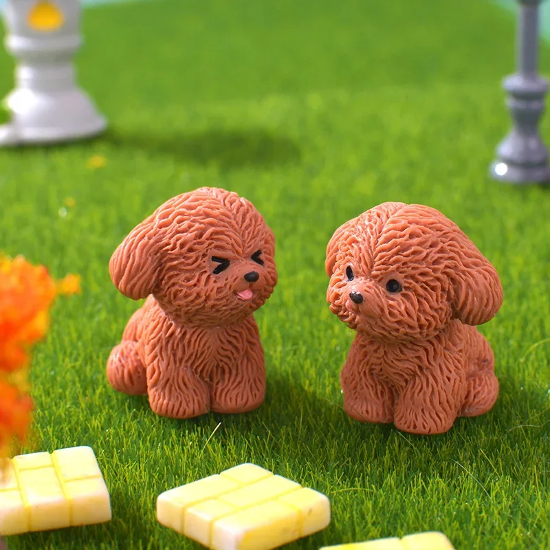 Great Gifts 3D Cute Puppy Shoe Charms Decorations Brown Teddy Dog Buckles For Sandals Clogs Cartoon Accessies Festival Surprise image 4