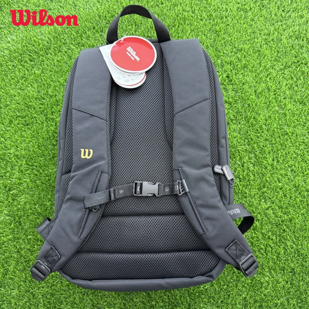 Wilson High-level Super Tour Pro Staff V14 Tennis Racquet Bag 2 Pcs Racket Backpack Tennis Bag with Thermo-regulated Compartment
