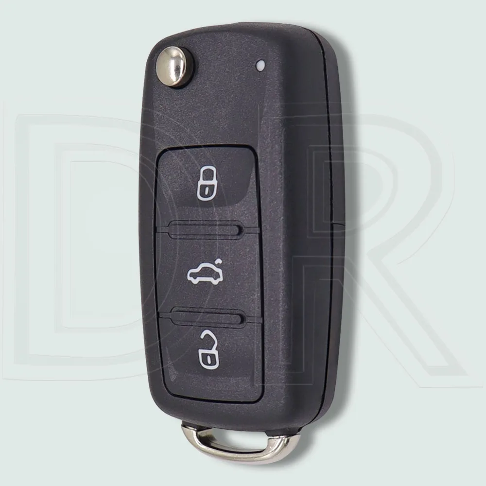 DR 5K0837202AJ ID48 Chip 433MHz Keyless Go Car Remote Key For VW Volkswagen Golf  Polo Caddy Tiguan Touran Eos Jetta Beetle view 6