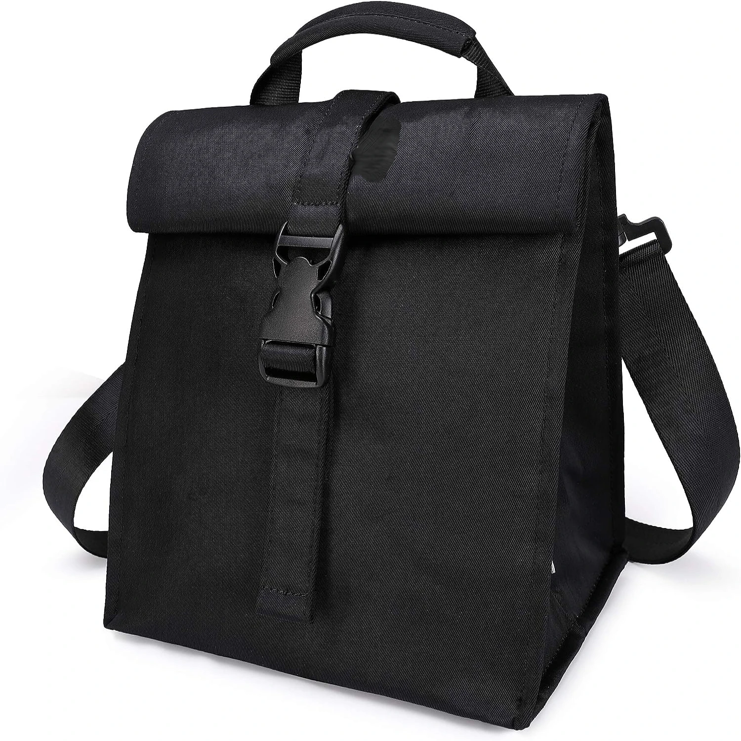 Versatile, Premium Quality On-the-Go Lunch Tote - Trendy, Stylish, and Fashionable Rolltop Bag - Easy to Carry and Clean - Perfe