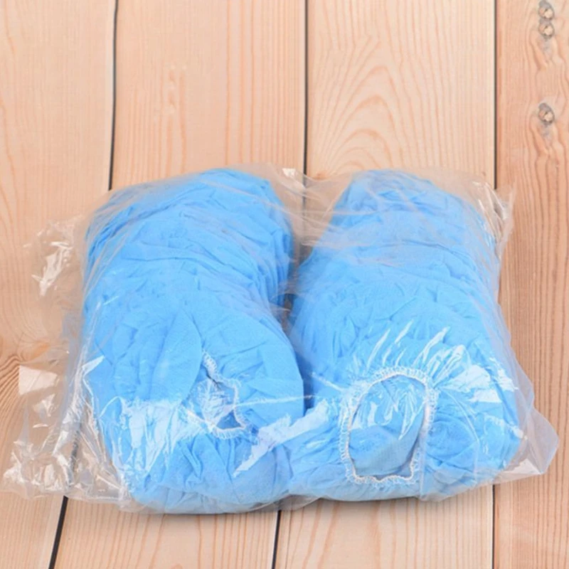 100Pcs/Bag Disposable Headphone Cover Nonwoven Earmuff Cushion 10-12CM Headset for Call Centers, Shows and at Museum