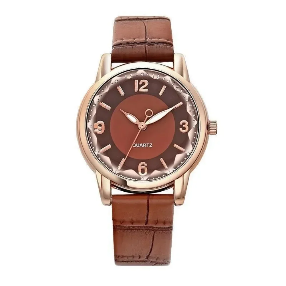 Relojes ligeros de lujo Para Mujer, relojes Para Mujer, pulsera informal, reloj de pulsera de cuarzo de cuero, Accesorios Para Mujer 