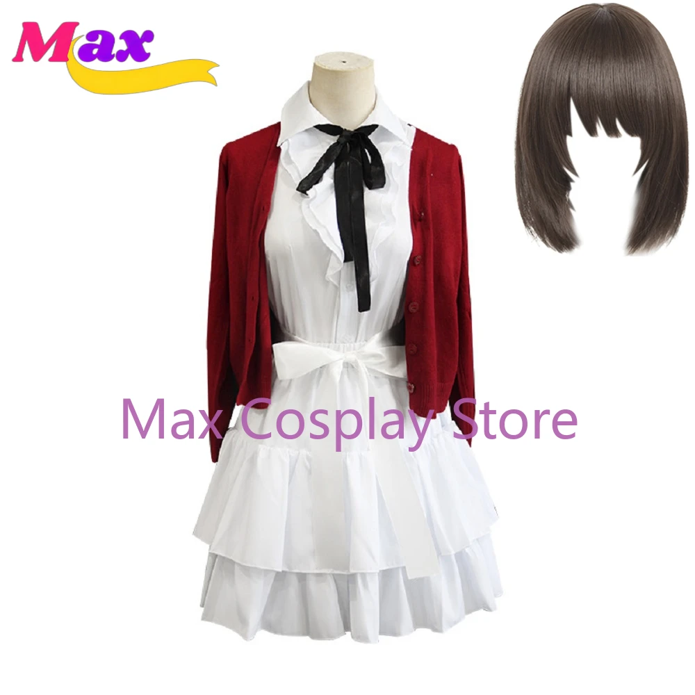 

Костюм для косплея Мегуми Като (аниме, унисекс), униформа на Хэллоуин, индивидуальный размер