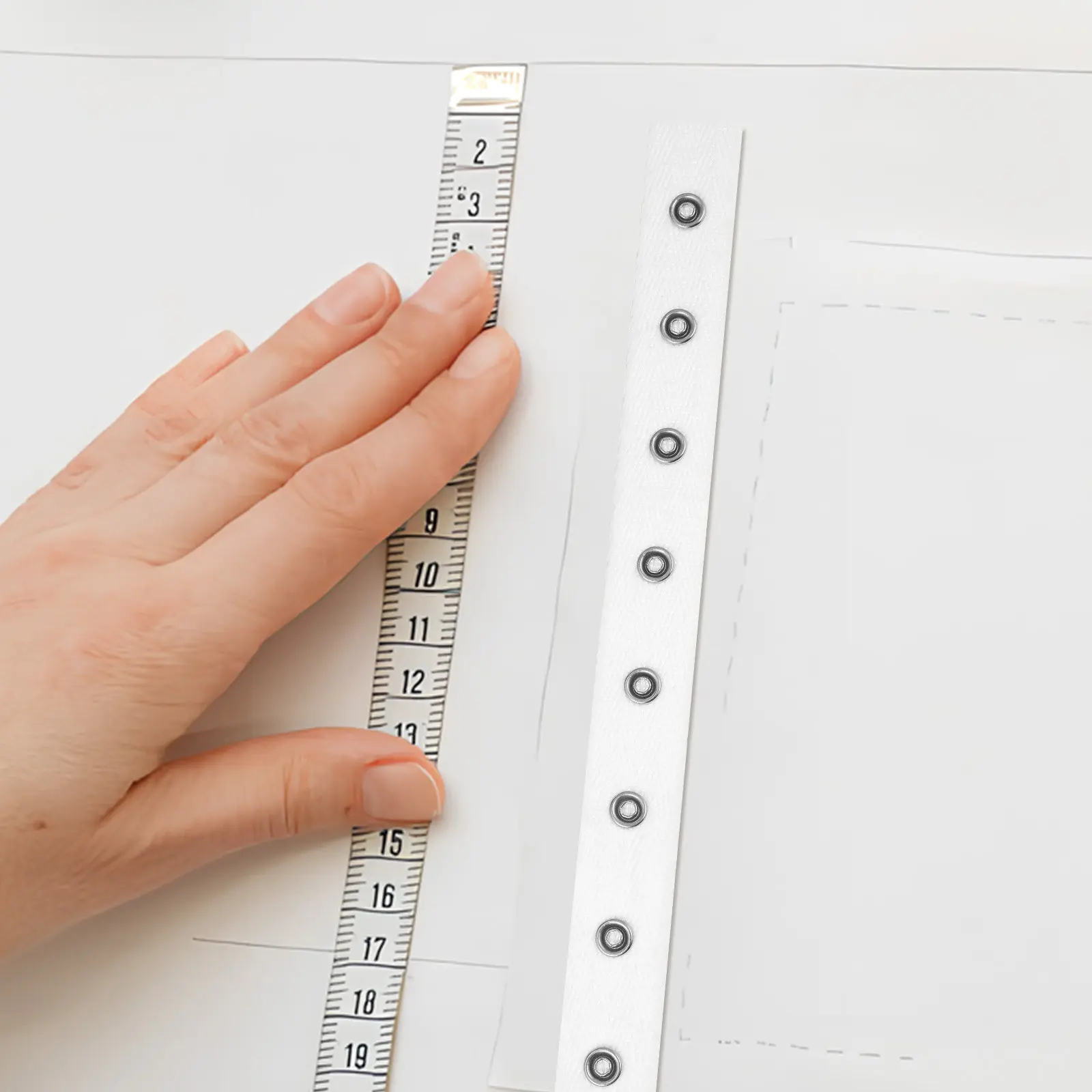 

Набор из 5 ярдов прочной ленты-застежки для шитья, кнопки-застежки для одежды, аксессуары для рукоделия, кнопки-застежки для одежды своими руками