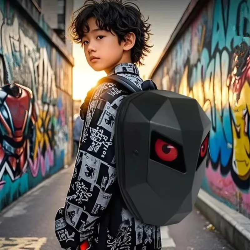 Led Backpack Child Backpack for kids Sports Personality Diy Knight Backpacks Women Bag Mochila Feminina School Bag Rugzak