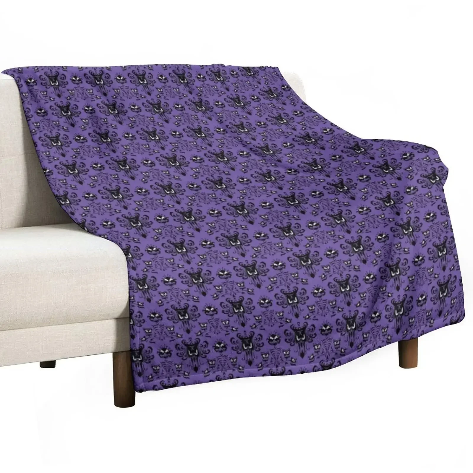 

Haunted Mansion Throw Blanket Softest Sofa Throw Flannel Fabric Blankets