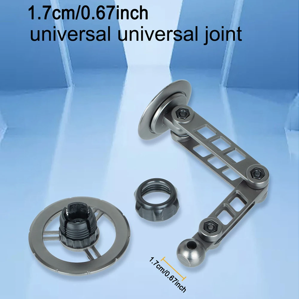 Auto-Magnethalterung, 360 Grad drehbarer, faltbarer Magnethalter aus Aluminiumlegierung, superstarke Magnethalterung – Detail 6