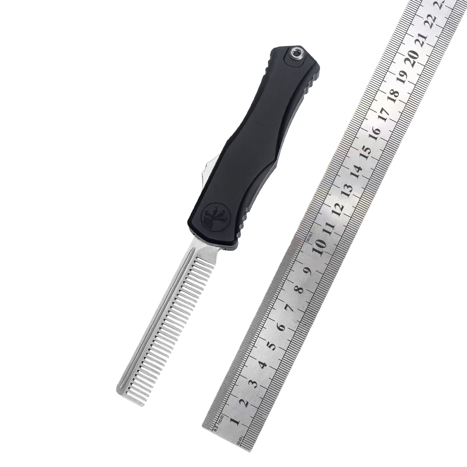 مايكرو التكنولوجيا هيرا آلهة Gen2 سكين D2 مرآة شفرة التكتيكية في الهواء الطلق Multitool EDC سكين سبائك الألومنيوم مقبض OTF السكاكين #6