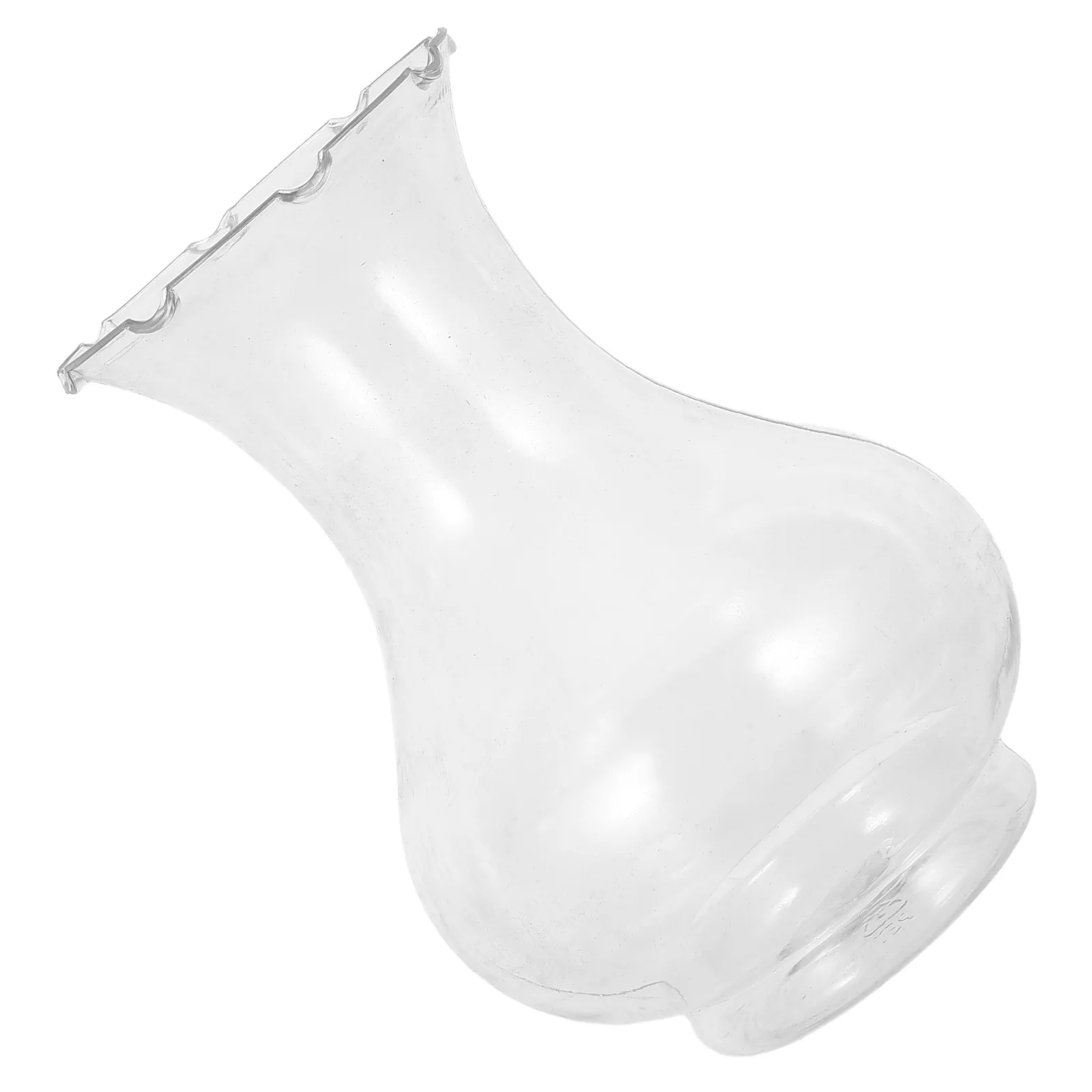 

6pcs Plastic Flower Vase Clear Shatterproof Bud Vases For Home Decor Table Centerpiece Wedding Use Hydroponic Small Decorative