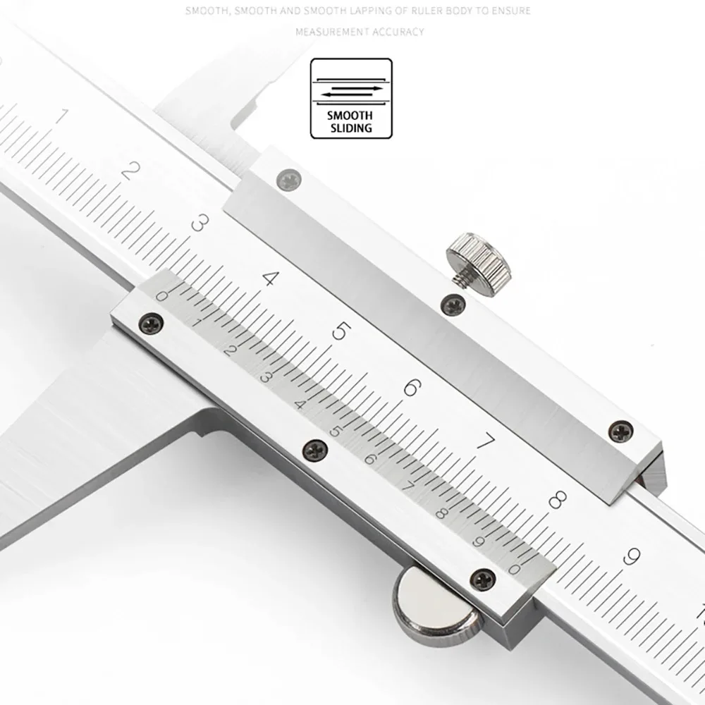 Imagem -05 - Paquímetros Vernier de 0150 mm Polegadas Medidor de Aço Micrômetro Instrumentos de Medição Ferramentas de Carpinteiro Paquímetro Profissional Régua de Profundidade