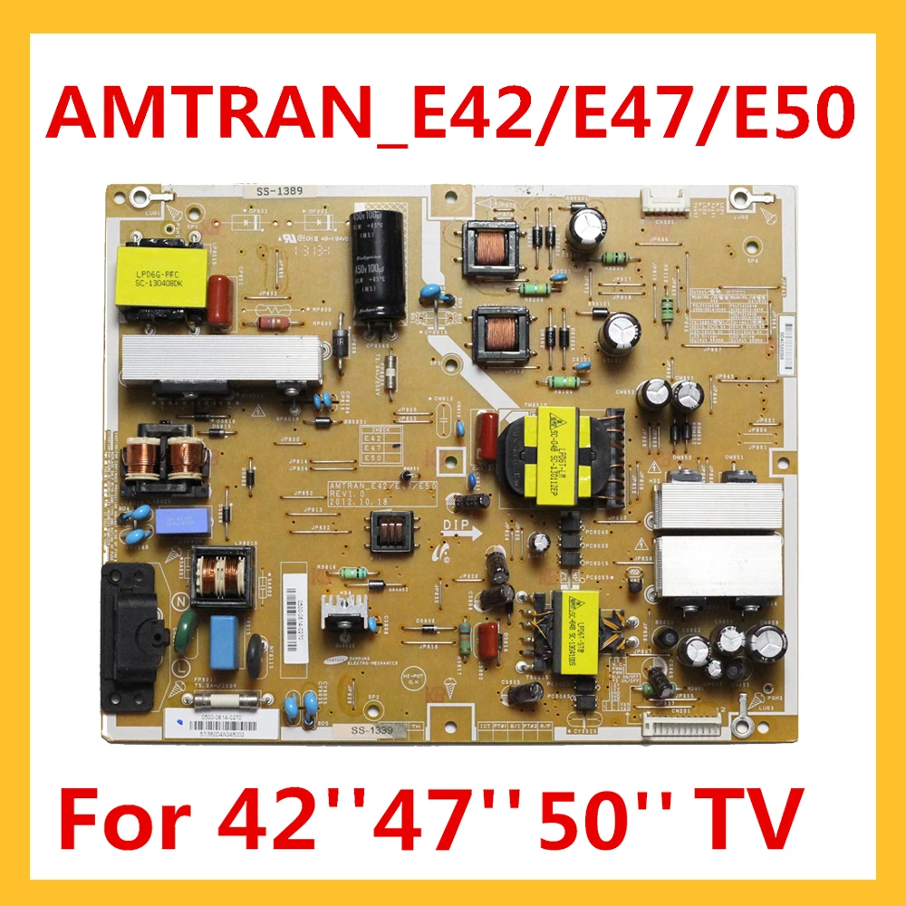 電源 PSLF141401M オリジナル電源ボード PSLF131402M PSLF141402M テレビ用 E470i-A0 ...など。 テレビ用AMTRAN_E42/E47/E50