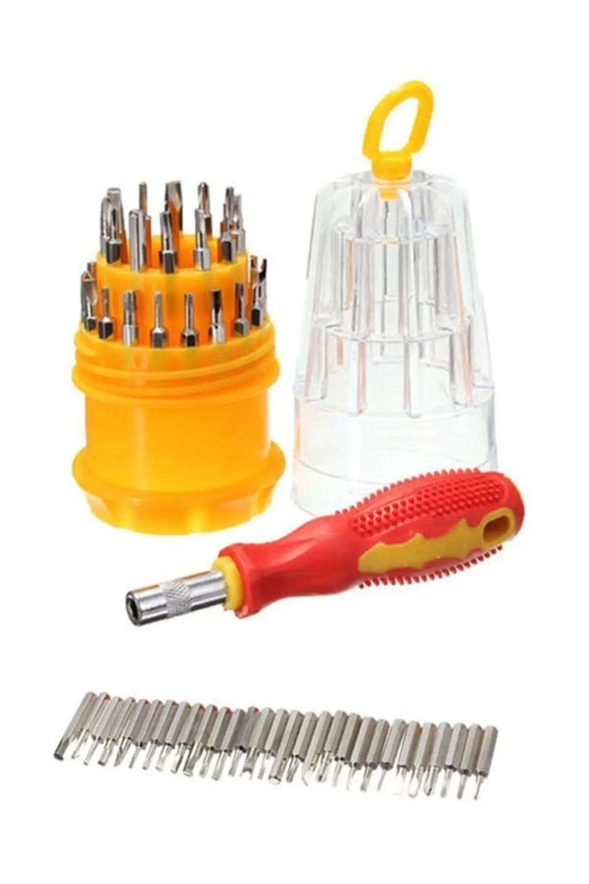 31 piece Screwdriver Set, Electronic Clock Repair Yumurta Screwdriver Bit Set Kit