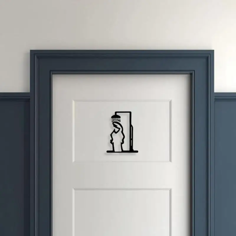 Bathroom Metal Wall Art
