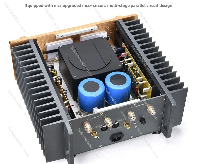 HIFI High-power Pure A-class Amplifier High Fidelity Field-effect Transistor Pure Post Amplifier A75S