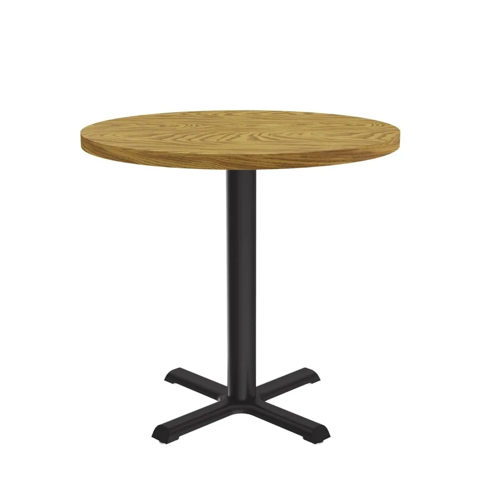 

Café Bistro Tables, 24" Round, Medium Oak