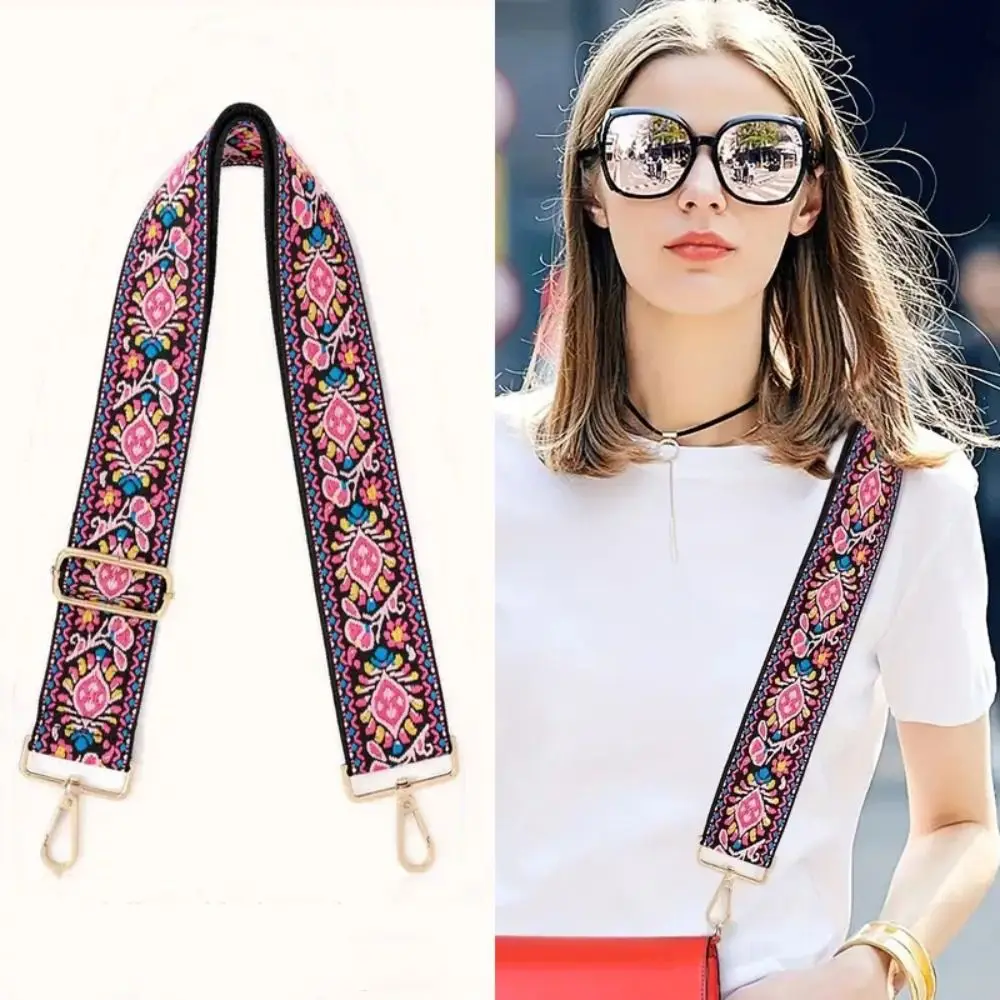 Nylon Crossbody Bag Strap Diamond Pattern Detachable Shoulder Bag Belts Adjustable Replacement Messenger Bags Strap