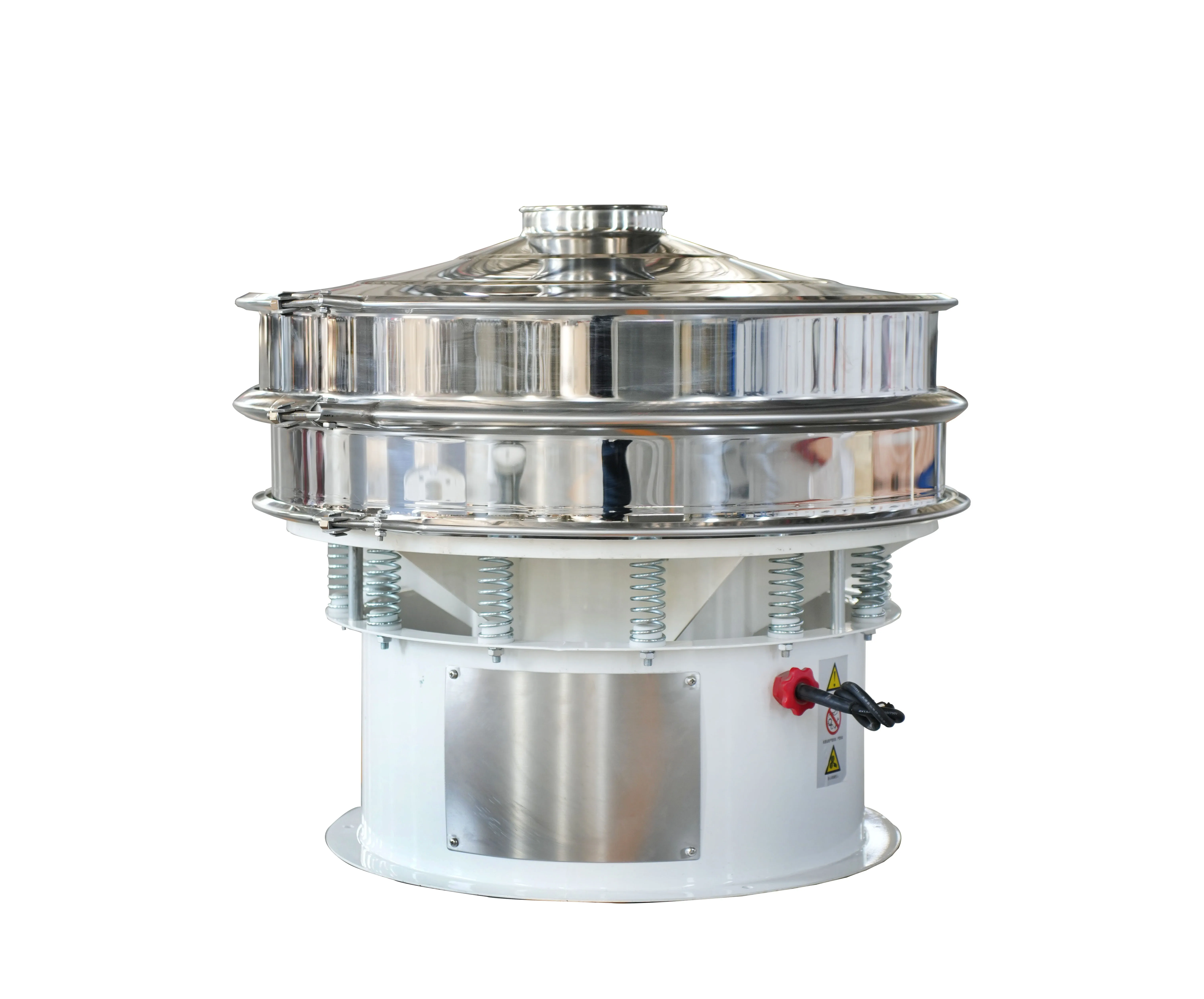 High Efficiency Round Rotary Contact Part Stainless Steel Vibrating Screen New Vibro Sifter Screening Machine for Spice