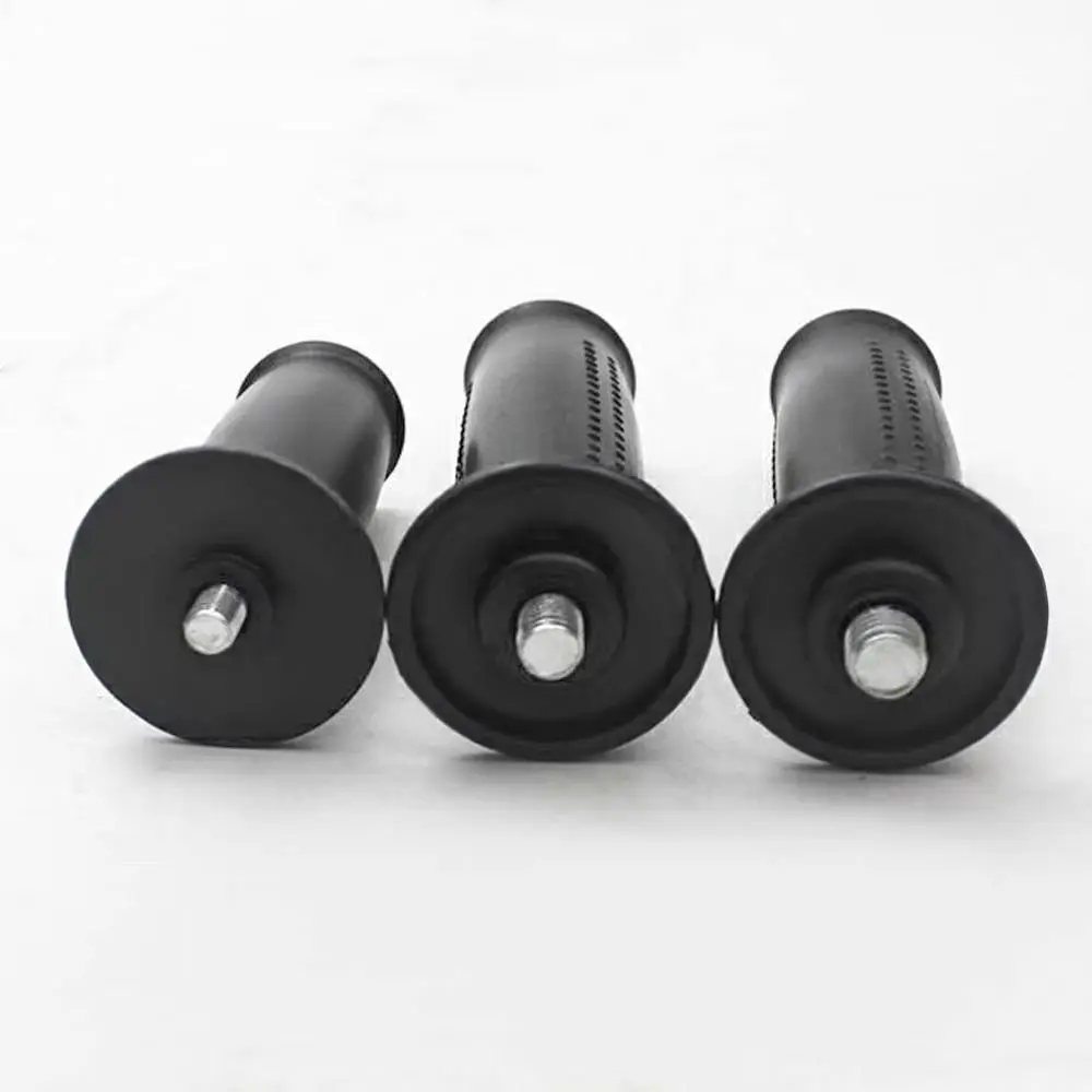 3Pcs M8 M10 Angle Grinder Handle Non-Slip Side Handle Durable Grinding Machine Tools Replace Handles Practical Power Tools Black