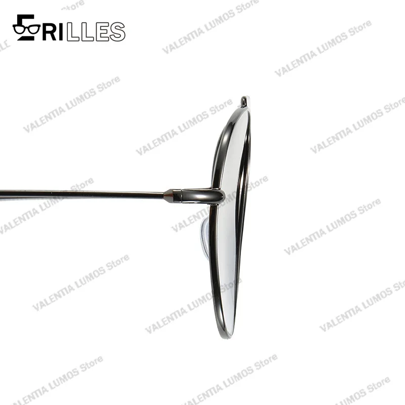 نظارات شمسية بايلوت للجنسين، طراز أوروبي، عدسات منحنية مضادة للانعكاس، إطار من الفولاذ المقاوم للصدأ UV400، متعددة الاستخدامات للاستخدام الخارجي والقيادة