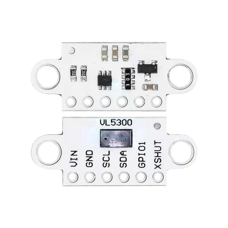 The V15300 ranging sensor module replaces the VL53L0X and VL53L1X modules with 4-meter modules, and is equipped with a cover pla
