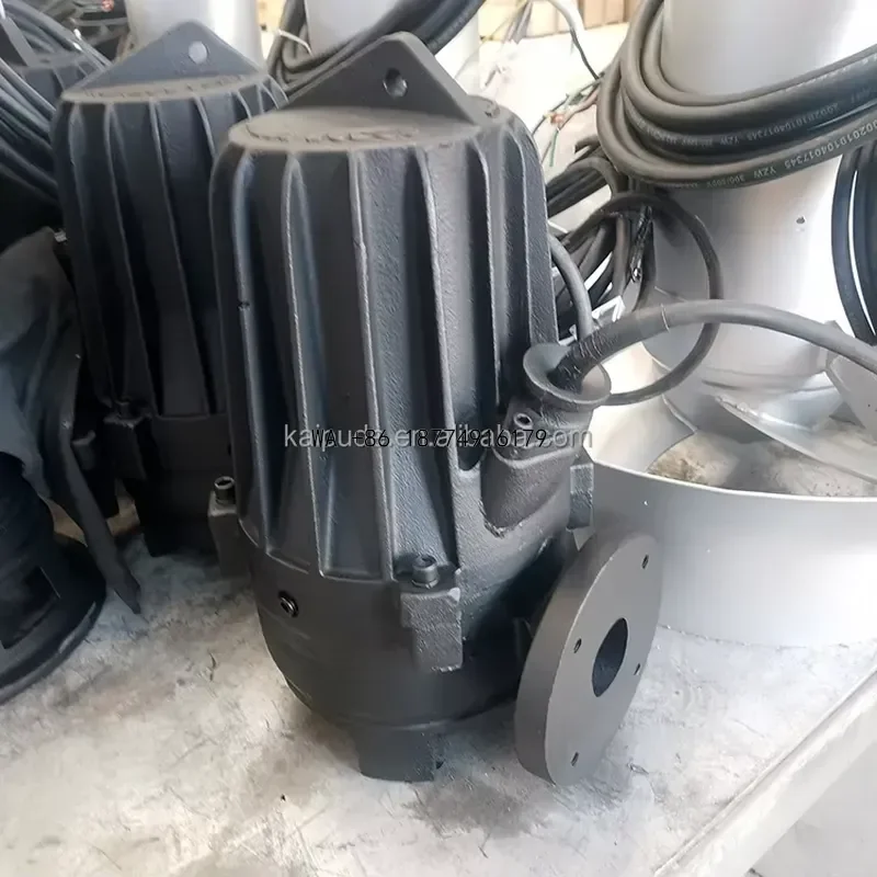 wmwmnu Mobile Submersible Sewage Pump 2.2KW WQ40-10-2.2 Sludge Return Sewage Lift Pump 1 Year Warranty Water Supply &